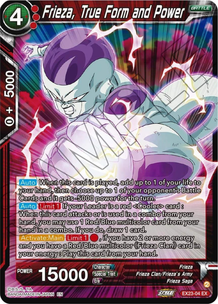 Frieza, verdadera forma y poder (EX23-04) [Conjunto del quinto aniversario] 