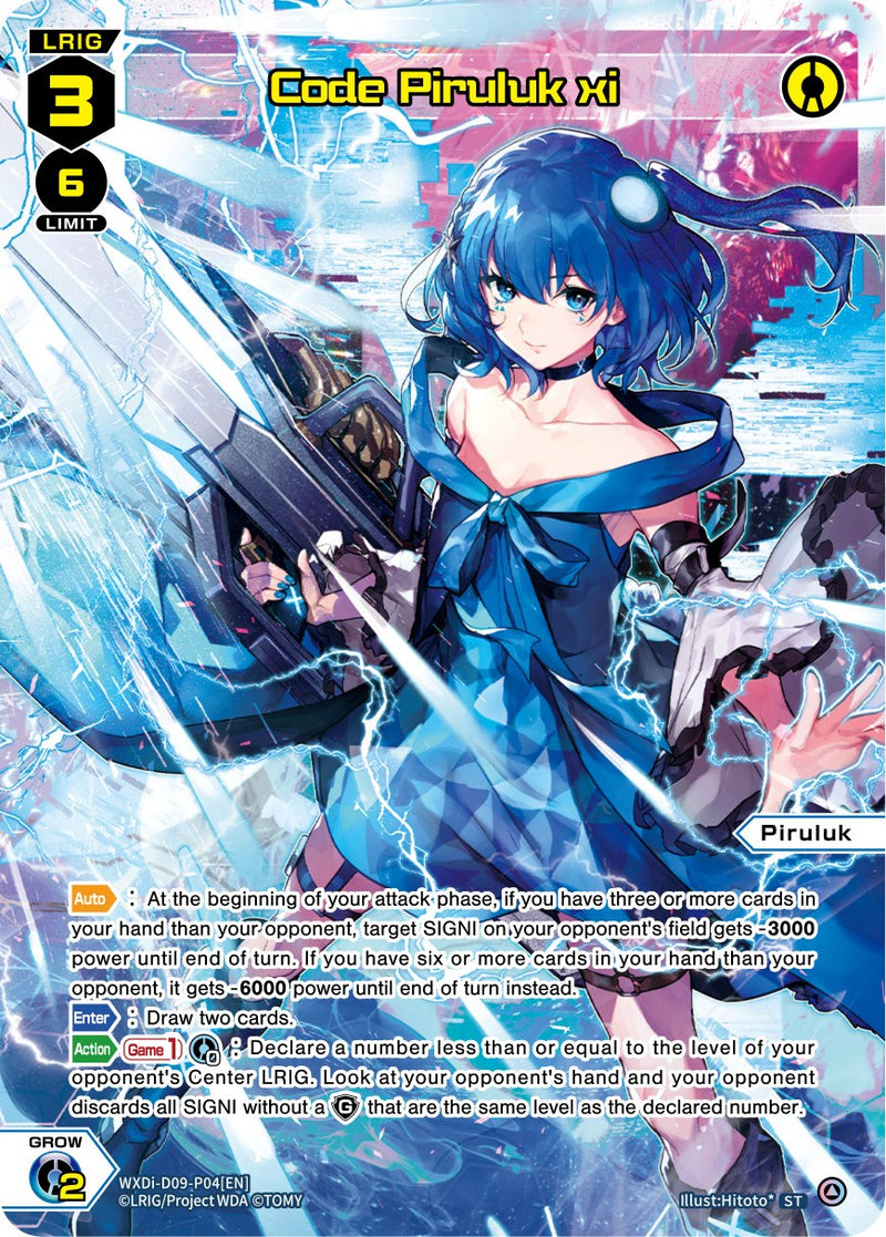 Code Piruluk xi (WXDi-D09-P04[EN]) [Super Diva Deck: Urith's MIASMA]