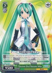 "Electron Diva"Hatsune Miku (PD/S22-E026 RR) [Hatsune Miku -Project DIVA- f] - Blue Jay's Cauldron