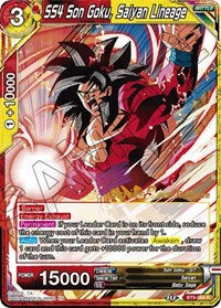 SS4 Son Goku, Saiyan Lineage (BT9-094) [Promociones de presentación de Universal Onslaught] 