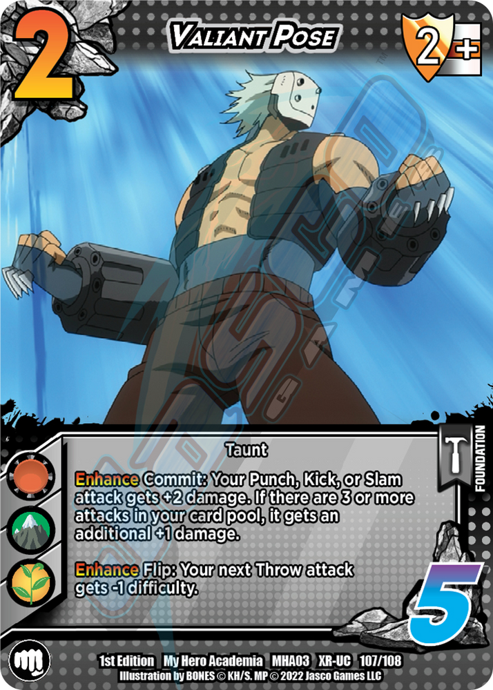 Pose valiente [Heroes Clash XR] 