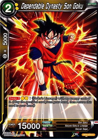 Dinastía confiable Son Goku (BT4-078) [Guerra colosal] 