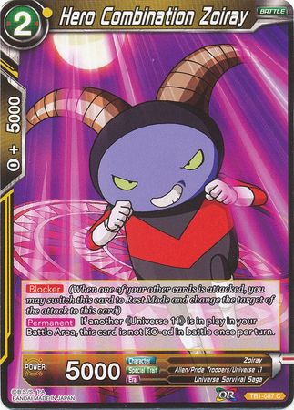 Combinación de héroe Zoiray (TB1-087) [El torneo de poder] 