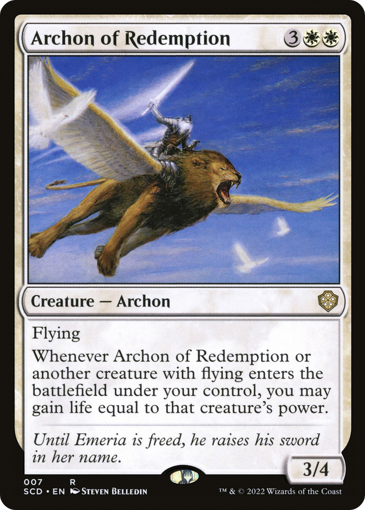 Arconte de la Redención [Mazos Starter Commander] 