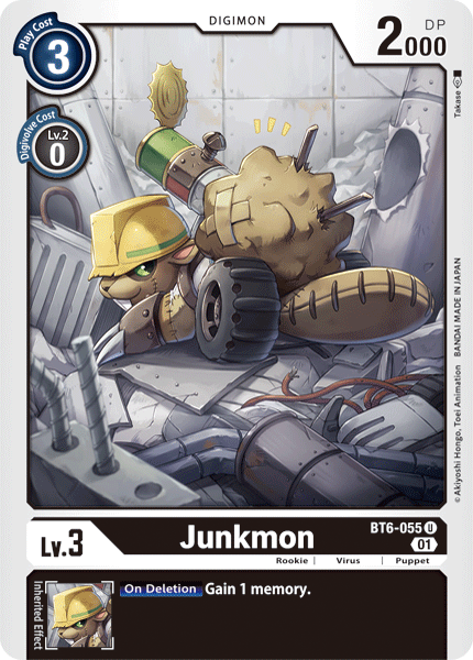 Junkmon [BT6-055] [Doble Diamante] 