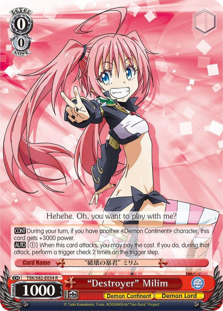 "Destroyer" Milim (TSK/S82-E034 R) [That Time I Got Reincarnated as a Slime Vol.2] - Blue Jay's Cauldron