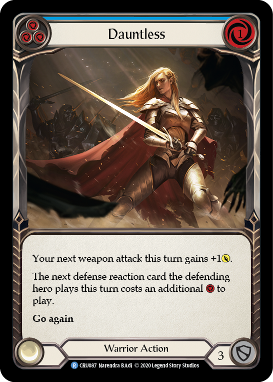 Dauntless (Azul) [CRU087] (Crucible of War) 1.ª edición Normal 