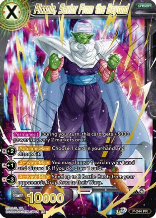 Piccolo, Salvador del Más Allá (Estampado Dorado) (P-244) [Potenciador Mítico] 