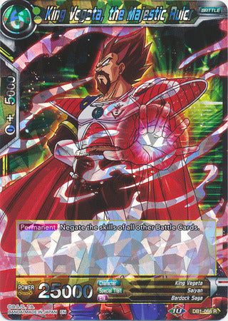 Rey Vegeta, el gobernante majestuoso (DB1-066) [Dragon Brawl] 