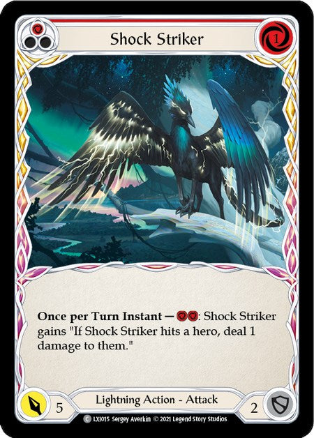 Shock Striker (Rojo) [LXI015] (Tales of Aria Lexi Blitz Deck) 1.ª edición Normal 