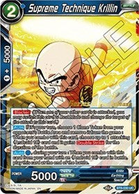 Técnica suprema Krillin (BT8-030_PR) [Promociones de presentación de Malicious Machinations] 