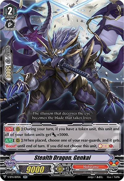 Stealth Dragon, Genkai (V-BT11/017EN) [Storm of the Blue Cavalry]