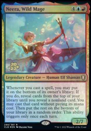 Neera, maga salvaje [Promociones de presentación de Commander Legends: Battle for Baldur's Gate] 