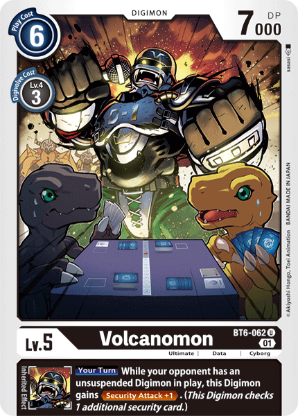 Volcanomon [BT6-062] [Doble Diamante] 