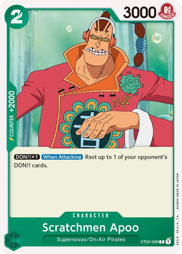 Scratchmen Apoo [Baraja inicial: Peor generación] 