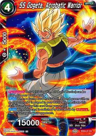 SS Gogeta, Guerrero Acrobático (EX04-01) [Unidad de los Saiyajin] 