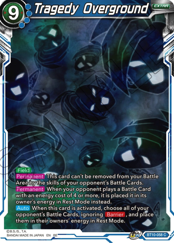 Tragedy Overground (Reimpresión) (BT10-058) [Ultimate Deck 2023] 