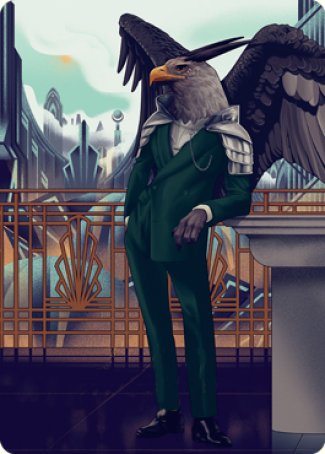 Falco Spara, Tarjeta artística Pactweaver 2 [Streets of New Capenna Art Series] 