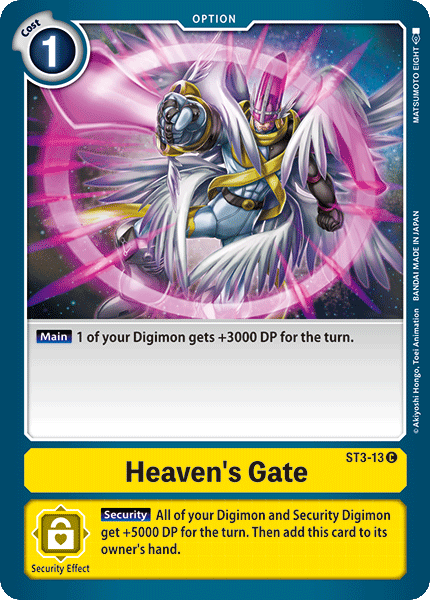 Heaven's Gate [ST3-13] [Baraja inicial: Heaven's Yellow] 