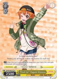 "Fired Up!" Hagumi Kitazawa (BD/EN-W03-016 C) [BanG Dream! Girls Band Party! MULTI LIVE] - Blue Jay's Cauldron