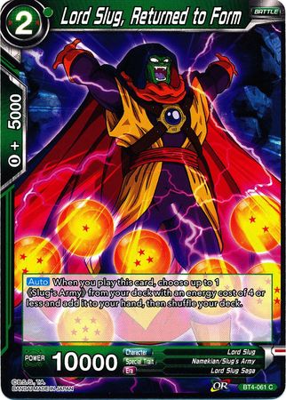 Lord Slug, volvió a la forma (BT4-061) [Guerra colosal] 