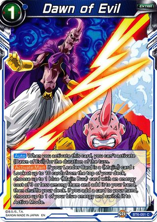 Amanecer del mal (BT6-051) [Reyes Destructores] 