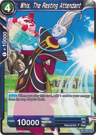 Whis, el asistente en reposo (BT1-044) [Batalla galáctica] 