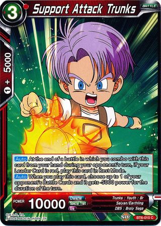 Trunks de ataque de apoyo (BT6-010) [Reyes Destructores] 