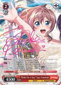 "Bride For A Day" Saya Yamabuki (BD/W54-E057SPb SP) [BanG Dream! Girls Band Party!] - Blue Jay's Cauldron