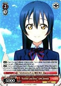 "Forever and Ever" Umi Sonoda (LL/W34-E038 R) [Love Live! Vol. 2] - Blue Jay's Cauldron