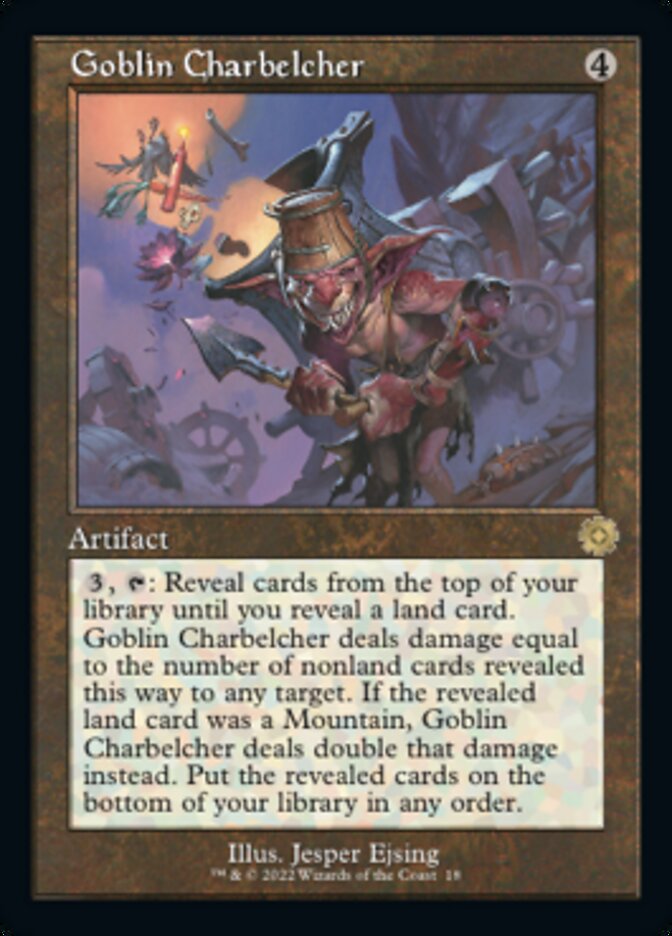 Goblin Charbelcher (Retro) [Artefactos retro de la guerra de los hermanos] 