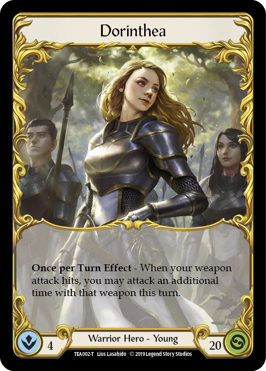 Dorinthea [TEA002-T] (Dorinthea Hero Deck) 1.ª edición Normal 