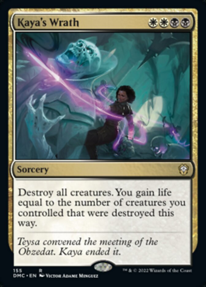 La ira de Kaya [Comandante Unido de Dominaria] 