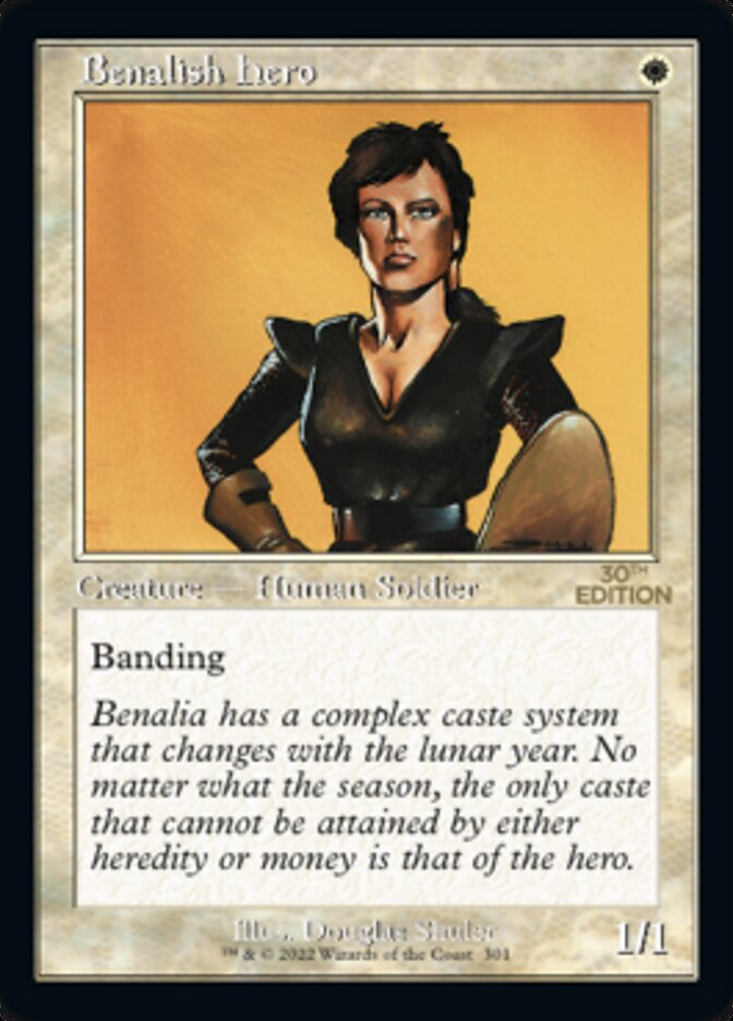 Benalish Hero (Retro) [Edición del 30 aniversario] 
