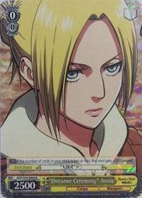 "Entrance Ceremony" Annie (AOT/S35-E004 R) [Attack on Titan] - Blue Jay's Cauldron