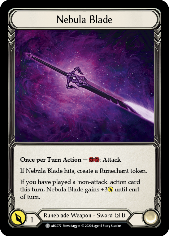 Kano // Nebula Blade [U-ARC114 // U-ARC077] (Arcane Rising Unlimited) Ilimitado Normal 