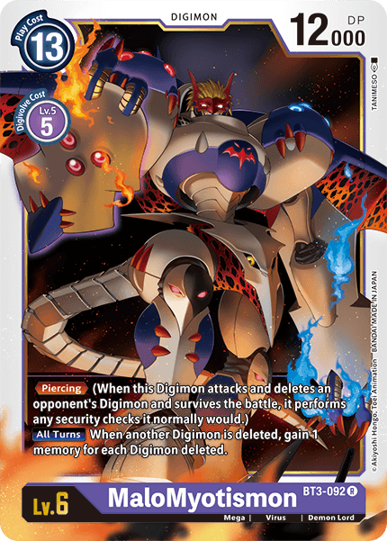 MaloMyotismon [BT3-092] [Lanzamiento de refuerzo especial Ver.1.5] 