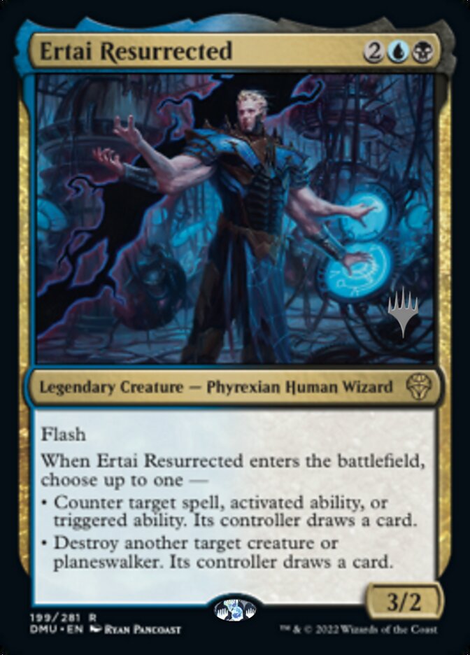 Ertai Resurrected (Paquete promocional) [Promociones Dominaria United] 