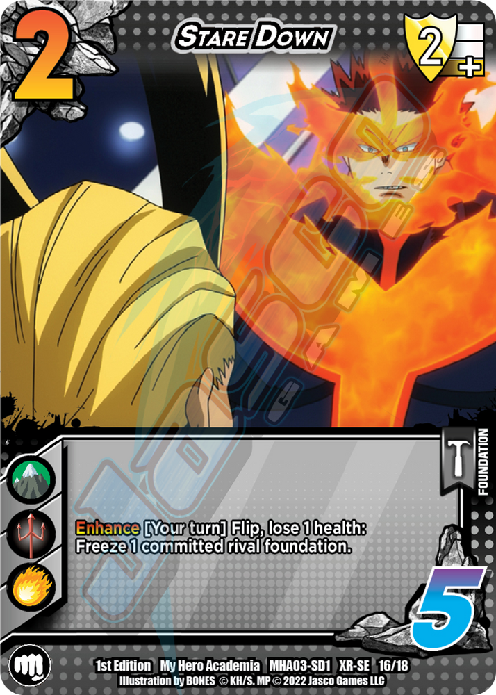Mirar fijamente hacia abajo [Endeavour Clash Deck XR] 