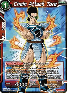 Chain Attack Tora (Común) (BT13-006) [Rivalidad Suprema] 