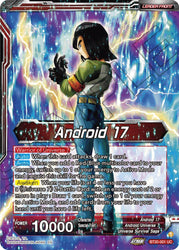 Androide 17 // Warriors of Universe 7, United as One (BT20-001) [Promociones de presentación con absorción de poder] 