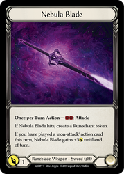 Runechant // Nebula Blade [ARC112-T // ARC077-T] (Arcane Rising) 1.ª edición Normal 