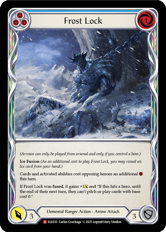Frost Lock [ELE035] (Tales of Aria) 1.ª edición Normal 