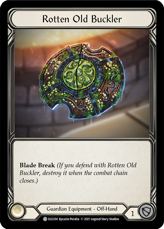Rotten Old Buckler [ELE204] (Tales of Aria) 1.ª edición Normal 