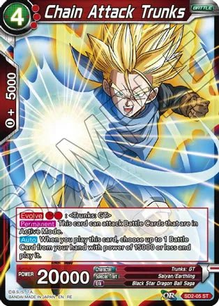 Trunks de ataque en cadena (SD2-05) [Potenciador mítico] 