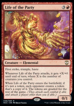 Life of the Party (Paquete promocional) [Streets of New Capenna Commander Promos] 