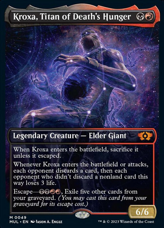 Kroxa, titán del hambre de la muerte [Multiverse Legends] 
