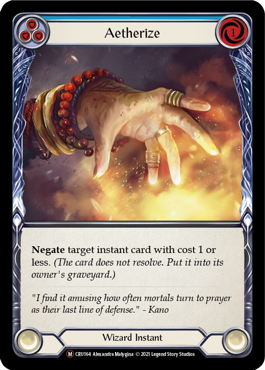 Aetherize [U-CRU164] (Crucible of War Unlimited) Ilimitado Normal 