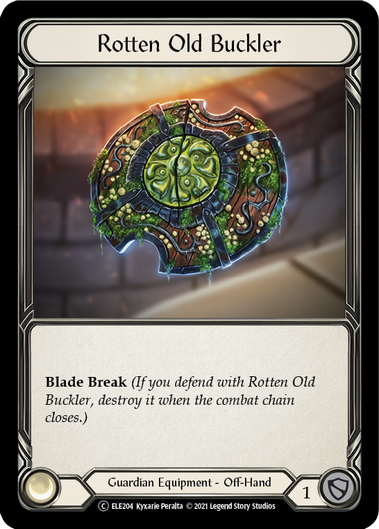 Rotten Old Buckler [U-ELE204] (Tales of Aria Unlimited) Ilimitado Normal 