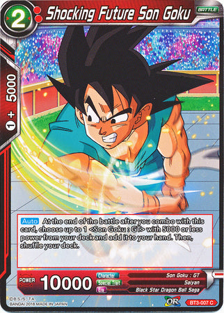 Impactante futuro Son Goku (BT3-007) [Mundos cruzados] 
